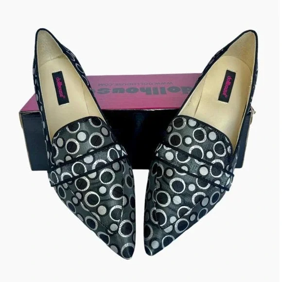 💎✨NEW IN BOX✨💎 DOLLHOUSE LIZ BlkWht - Picture 4 of 6